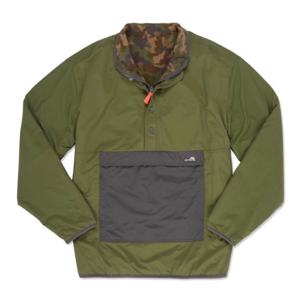 Chubbies Reversible Camouflage Pineapple Fleece J… - image 2